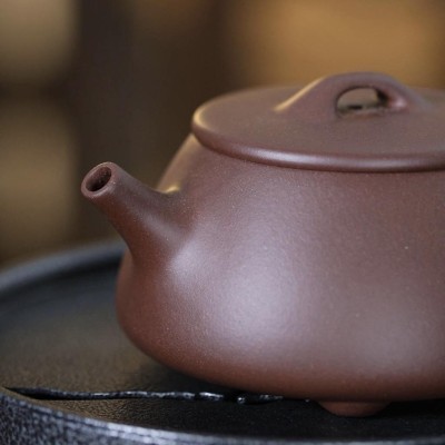 Big spout-Shipiao Yixing teapot | Zi ni| 240 ml