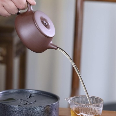 Big spout-Shipiao Yixing teapot | Zi ni| 240 ml