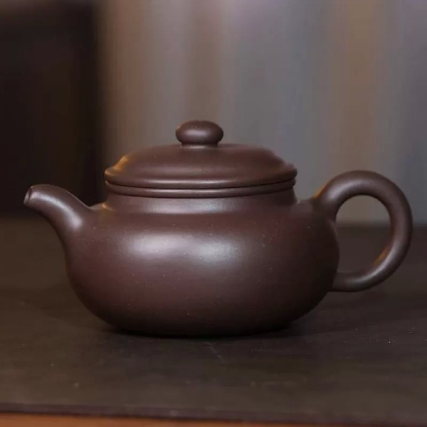 Fanggu Yixing teapot | Zi ni | 340 ml