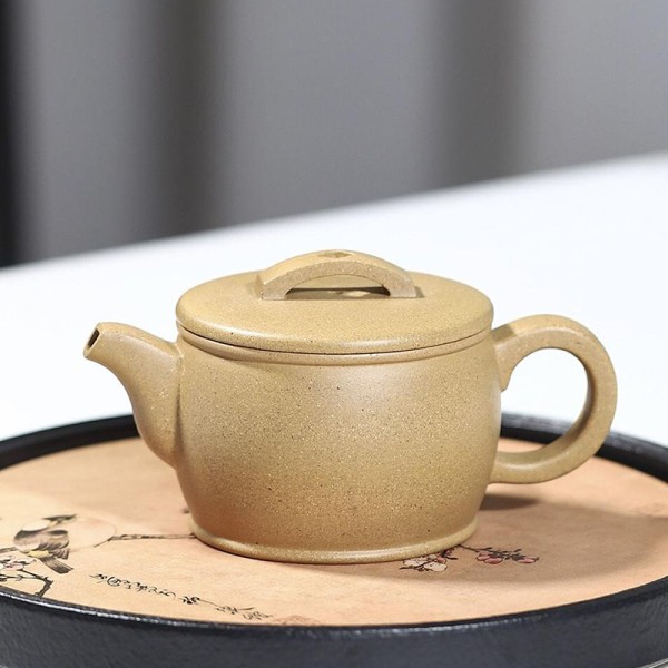 Hanwa Yixing teapot | Gold Duan ni | 200 ml