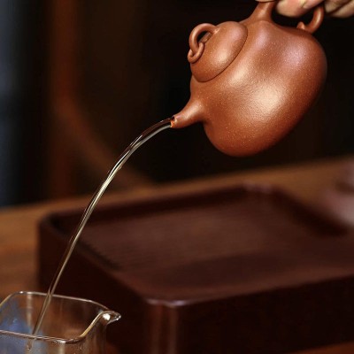 Gourd Yixing teapot | Jiangpo ni | 200 ml