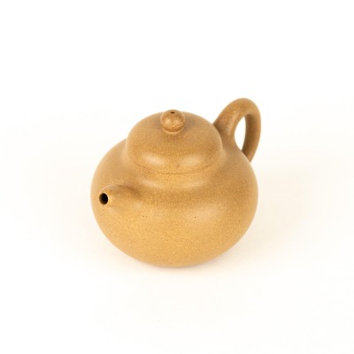 Persimmon Yixing teapot | Gold Duan ni | 150 ml