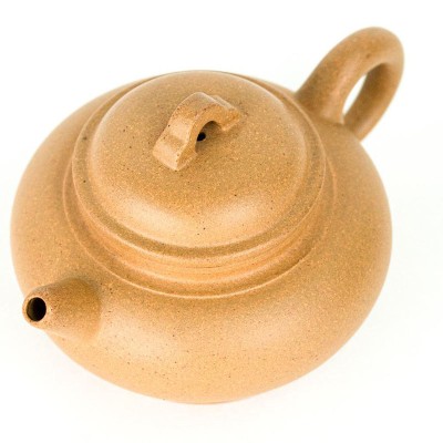 Gongdeng Yixing teapot | Gold Duan ni | 170 ml