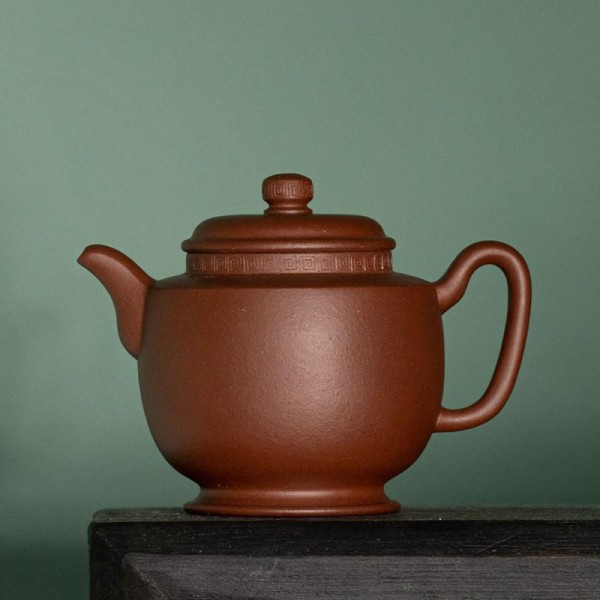 Ruwang-Gongdeng Yixing teapot | Gold Duan ni | 170 ml