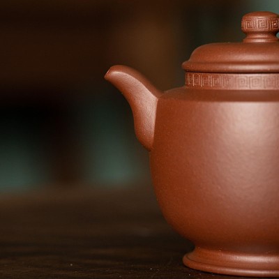 Ruwang-Gongdeng Yixing teapot | Gold Duan ni | 170 ml