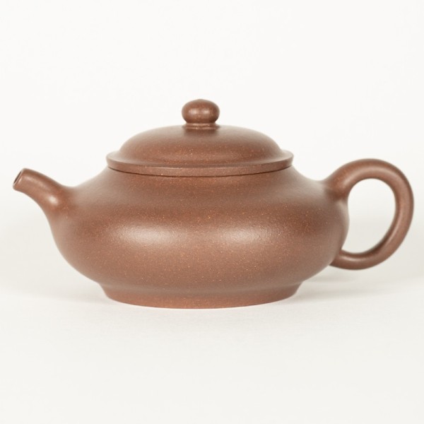 Short-Pan Yixing teapot | Zi ni | 180 ml